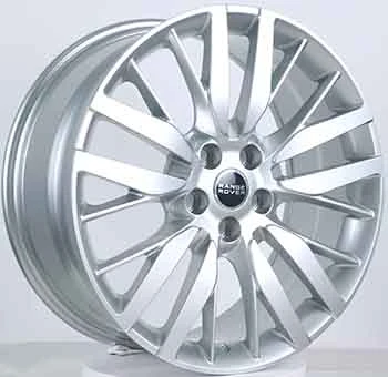 ล้อฟอร์จ 1-PC แบบกำหนดเองสีเงินเงา 22x9.5 สำหรับ Ranger Rover