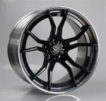 ALFA ROMEO GIULIA VELOCE ขอบล้อ 2-PC แบบกำหนดเองสีดำเงาและขัดเงา