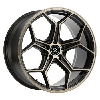 ล้ออัลลอยหลอมแบบกำหนดเองขนาด 5x120 1-PC 20 นิ้วขอบล้อรถยนต์ BMW 5-Series