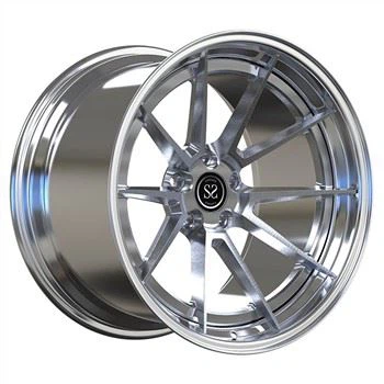 SSJK2076 Fit สำหรับ Toyota Supra Abflug Supra 5x114.3 ภาษาโปลิชคำ 2-PC โลหะผสมปลอมแปลงขอบ Staggered 19 และ 20 นิ้ว