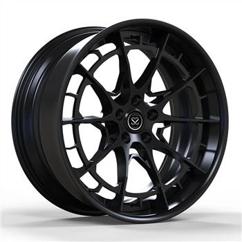 6061-T6 ขอบอลูมิเนียมเงาดำขอบปลอมแปลง 5x112 Fit For Benz CLS